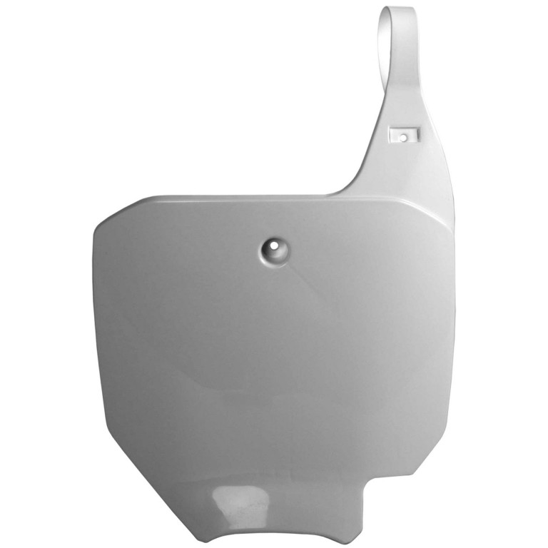 Number plate POLISPORT 8663200001 white for HONDA CR 85 R / RB 2007, HONDA CRF 150 R / RB 2007-2025