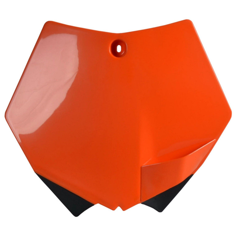 Number plate POLISPORT 8664400001 orange KTM