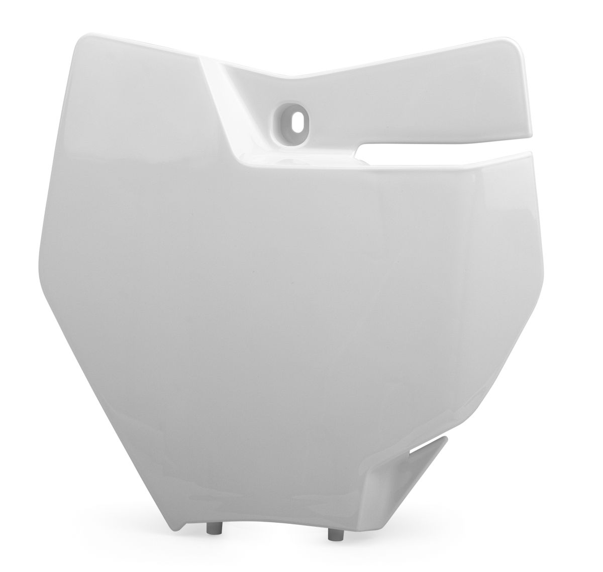 Number plate POLISPORT 8664900002 white
