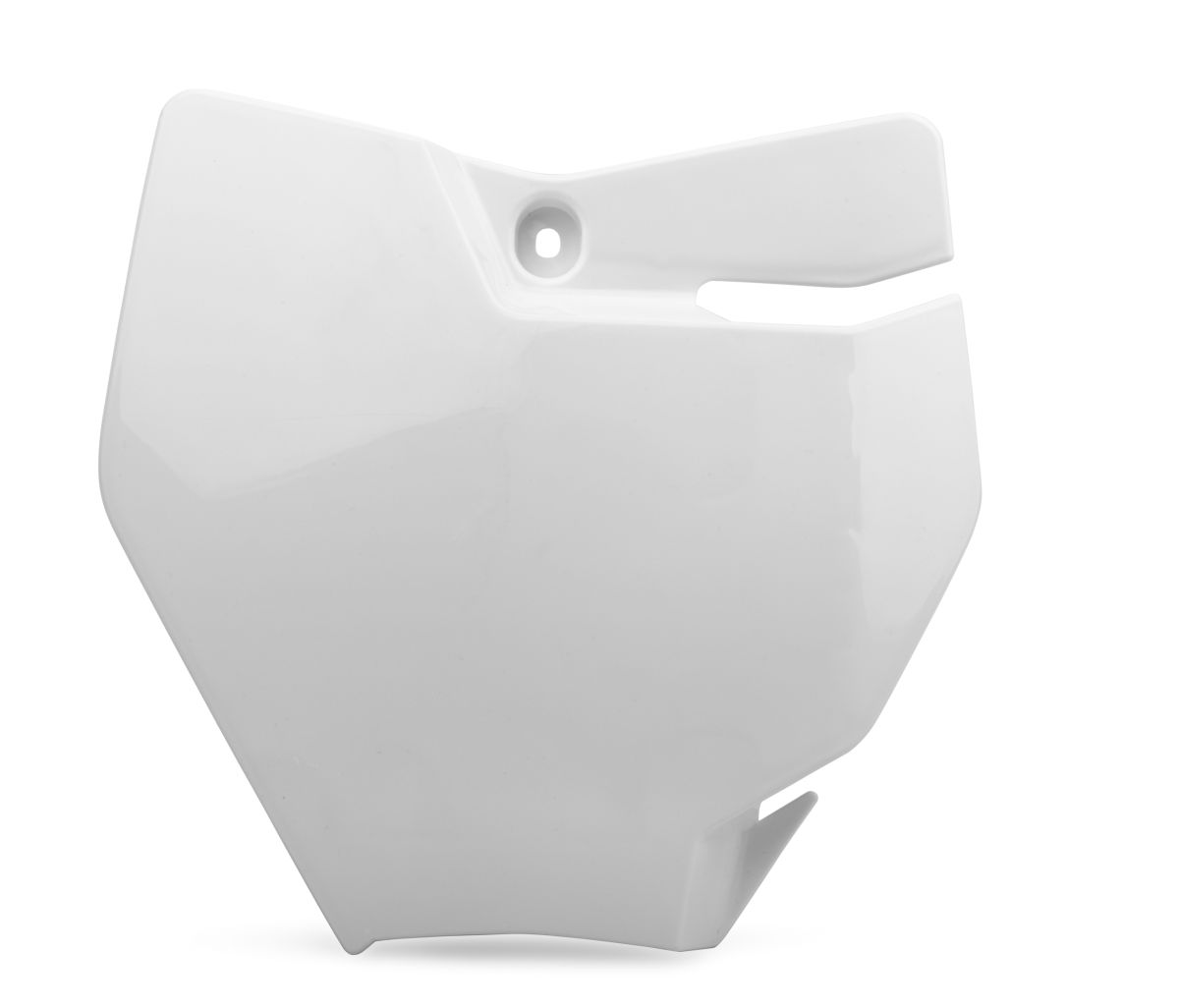 Number plate POLISPORT 8665700001 white