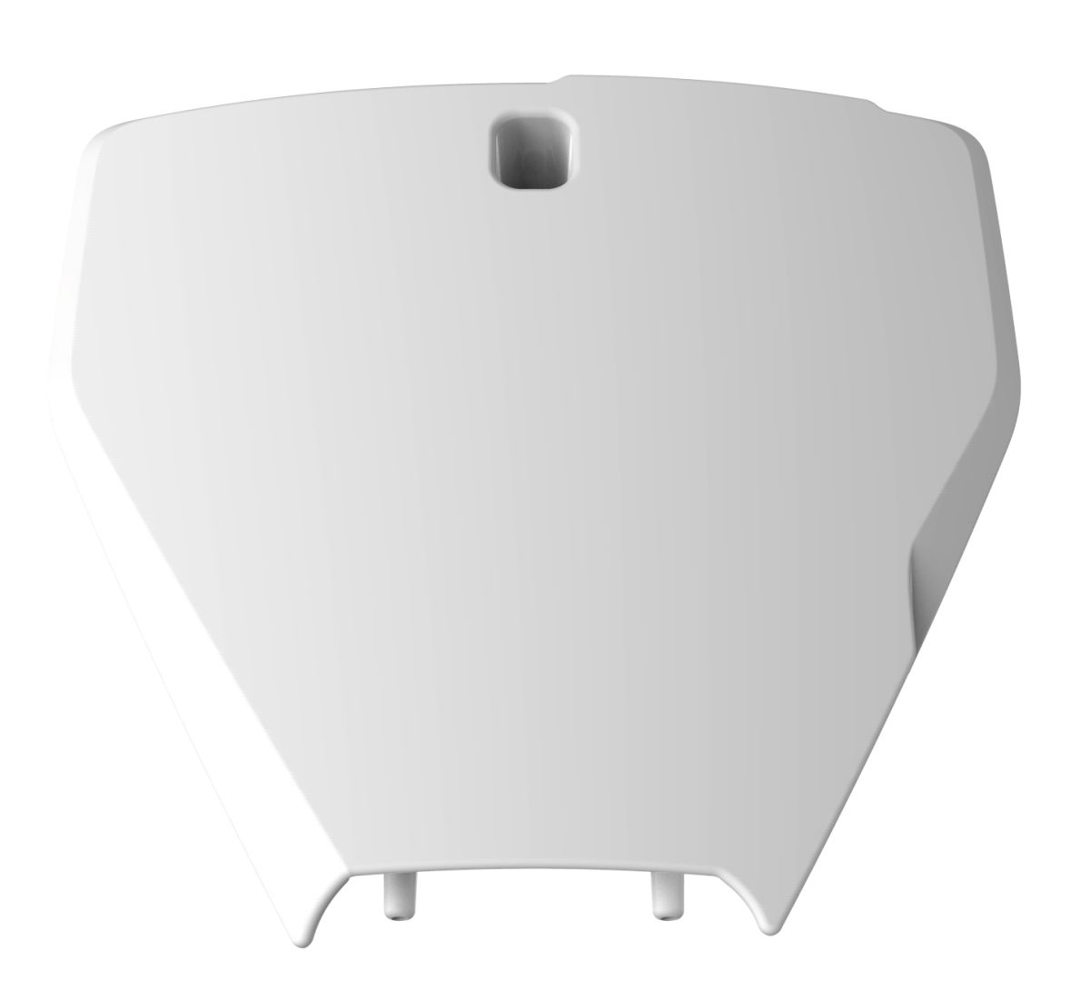 Number plate POLISPORT 8665800002 white