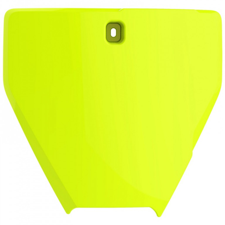 Number Plate POLISPORT 8665800004 Yellow fluo