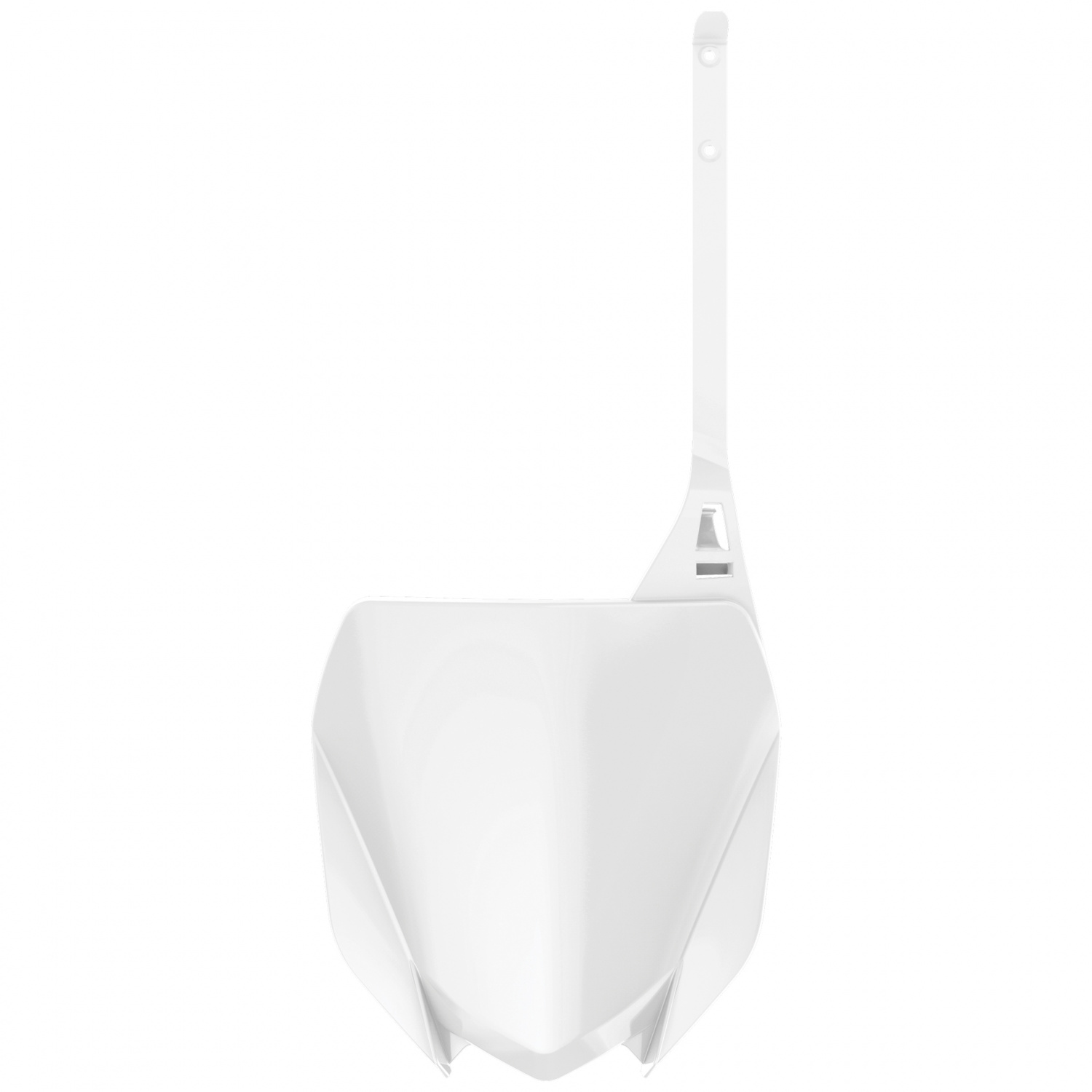 Number plate POLISPORT 8666000008 white