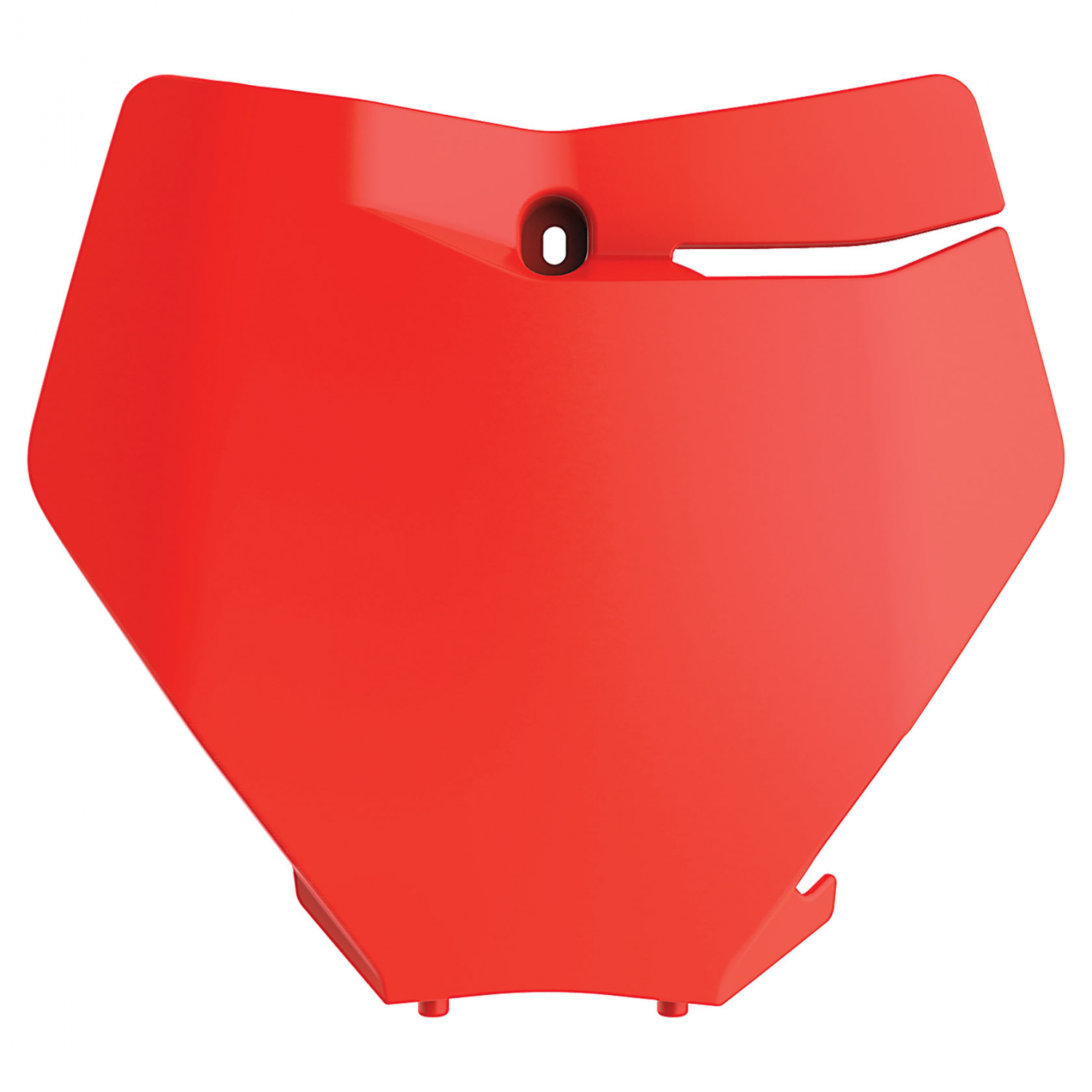 Number plate POLISPORT Replica Parts 8666400006 Orange flo