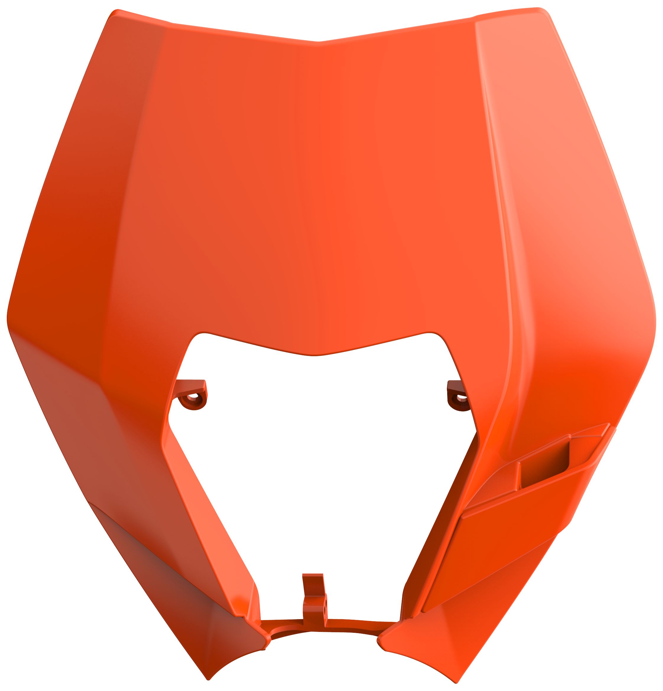 Headlight Mask POLISPORT 8666700001 orange ktm