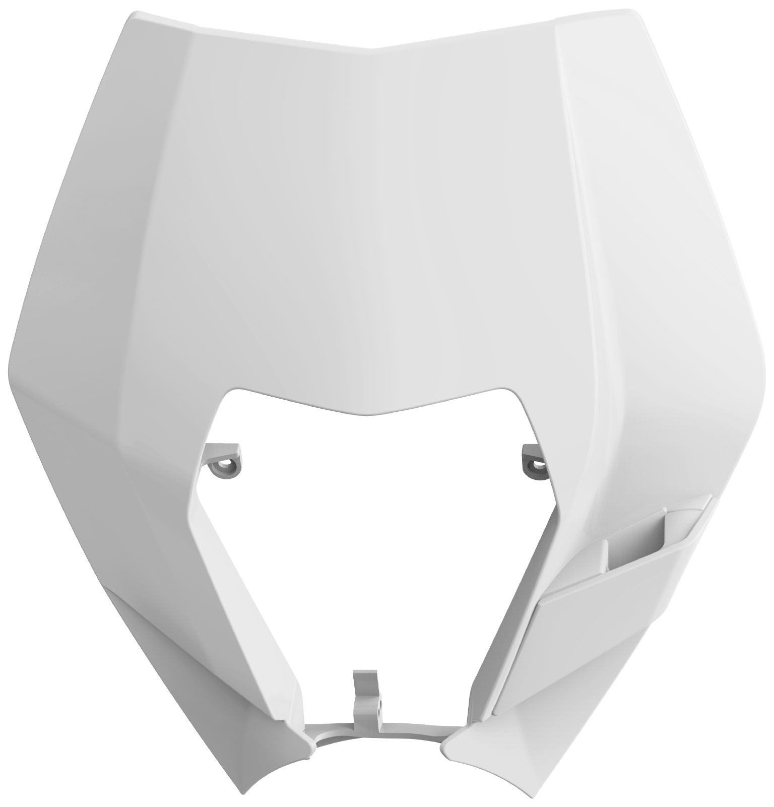 Headlight Mask POLISPORT 8666700002 white ktm