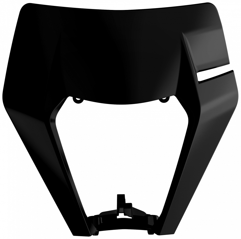 Headlight Mask POLISPORT 8666800002 Crni