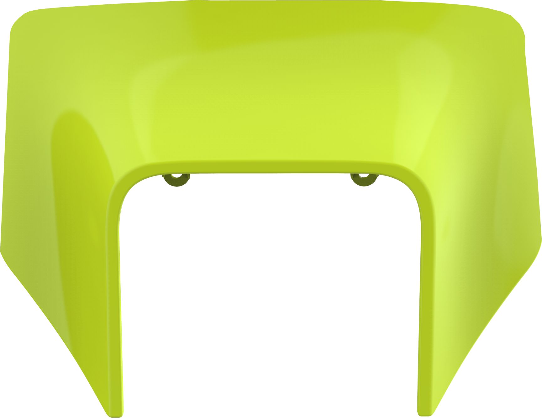 Headlight mask POLISPORT 8668700003 yellow flo