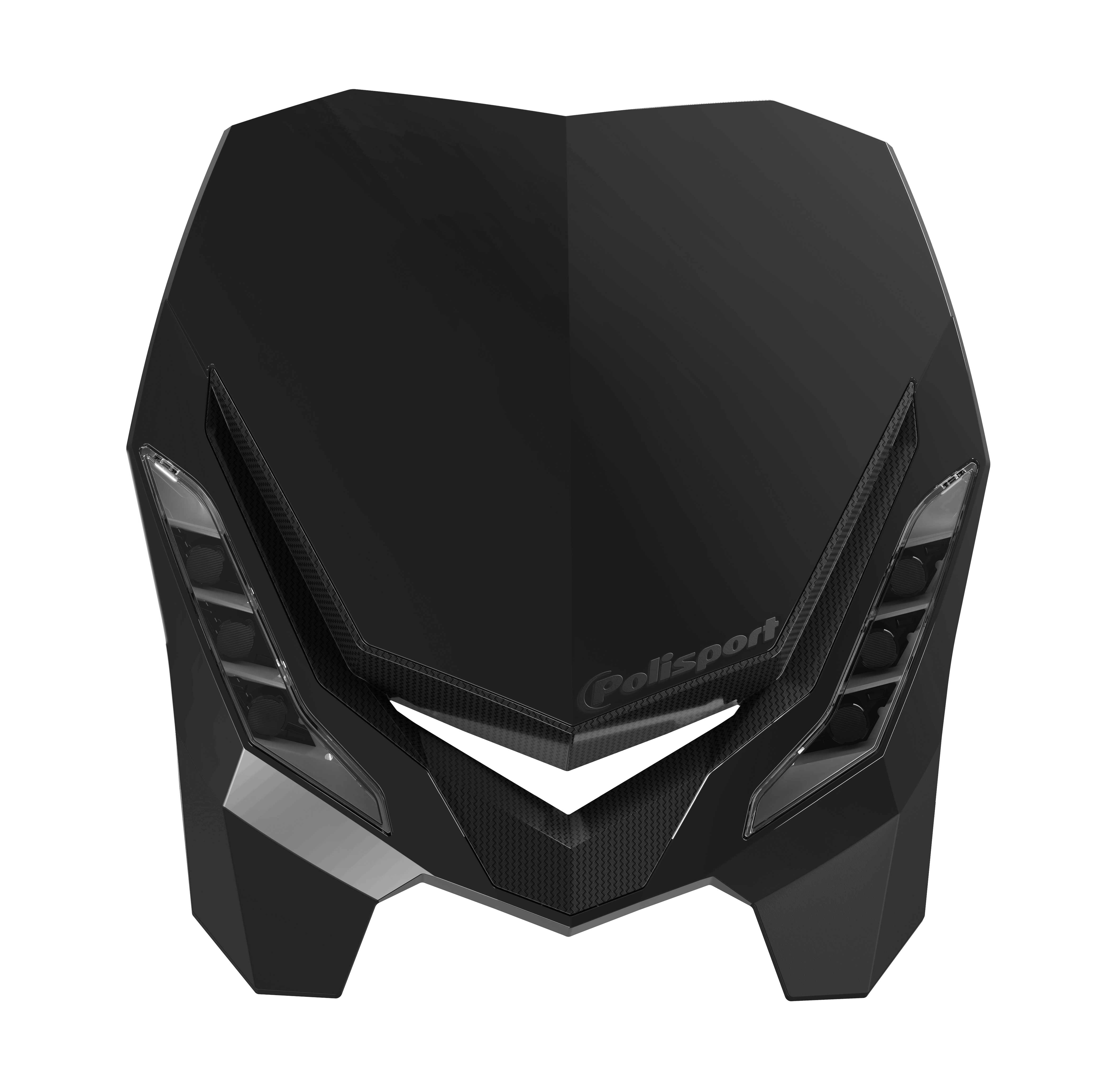 Headlights POLISPORT E-BLAZE 8670800002 Black/Black