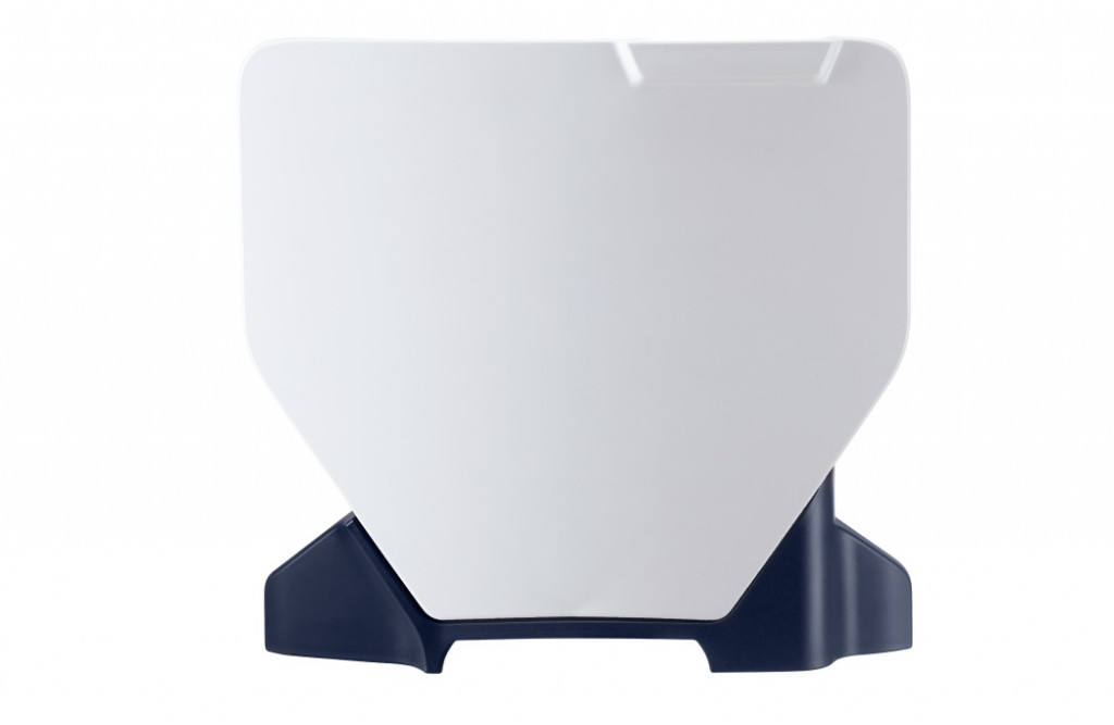 Number Plate POLISPORT 8671700001 White