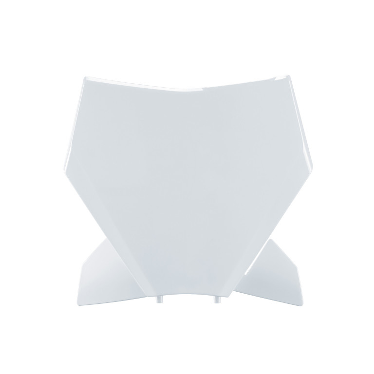 Number Plate POLISPORT 8672000002 White