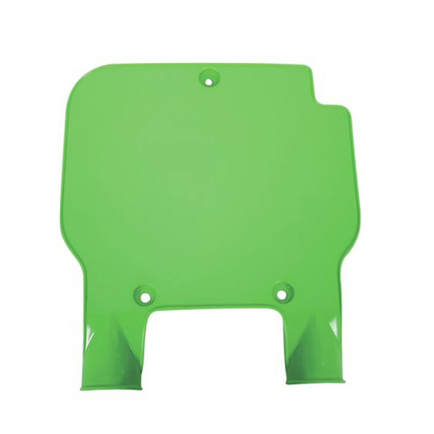 Number Plate POLISPORT 8672800001 Green
