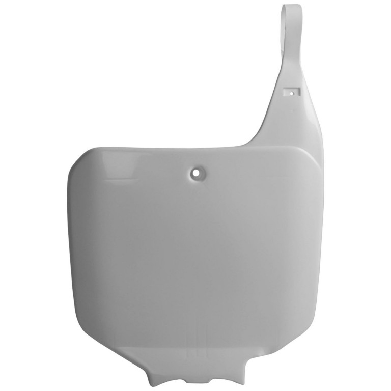 Number plate POLISPORT 8673000002 white