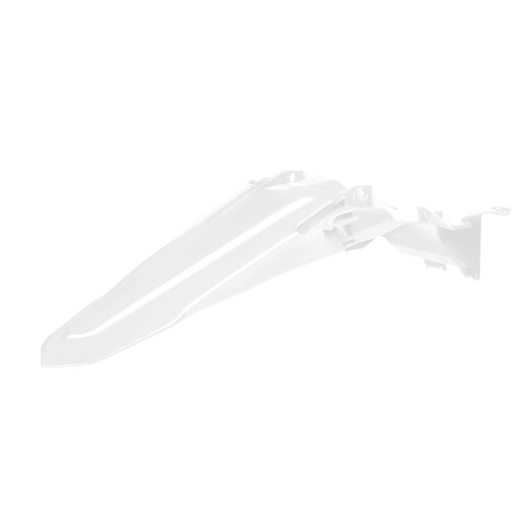 Rear Fender POLISPORT 8687300005 White