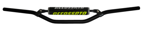 Handlebar ACCOSSATO aluminium, 22 mm Crni
