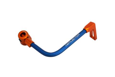 Lever guard ACCOSSATO DE001 with blue hose and joint right, aluminium