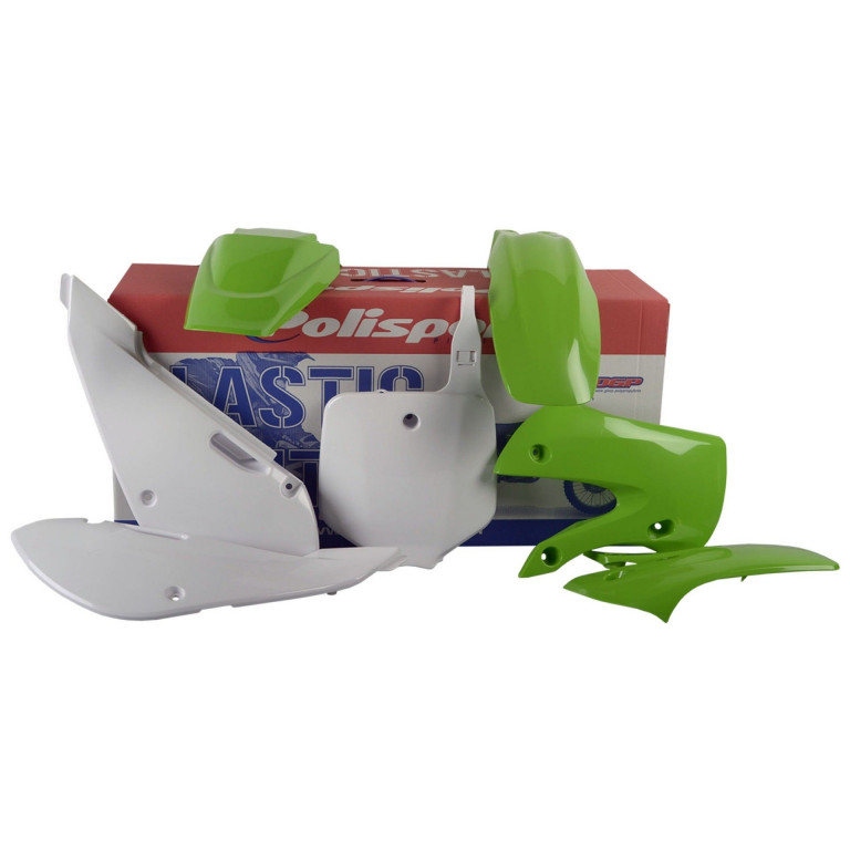 Plastic body kit POLISPORT 90162 OEM Color for KAWASAKI KX 65 2000-2025