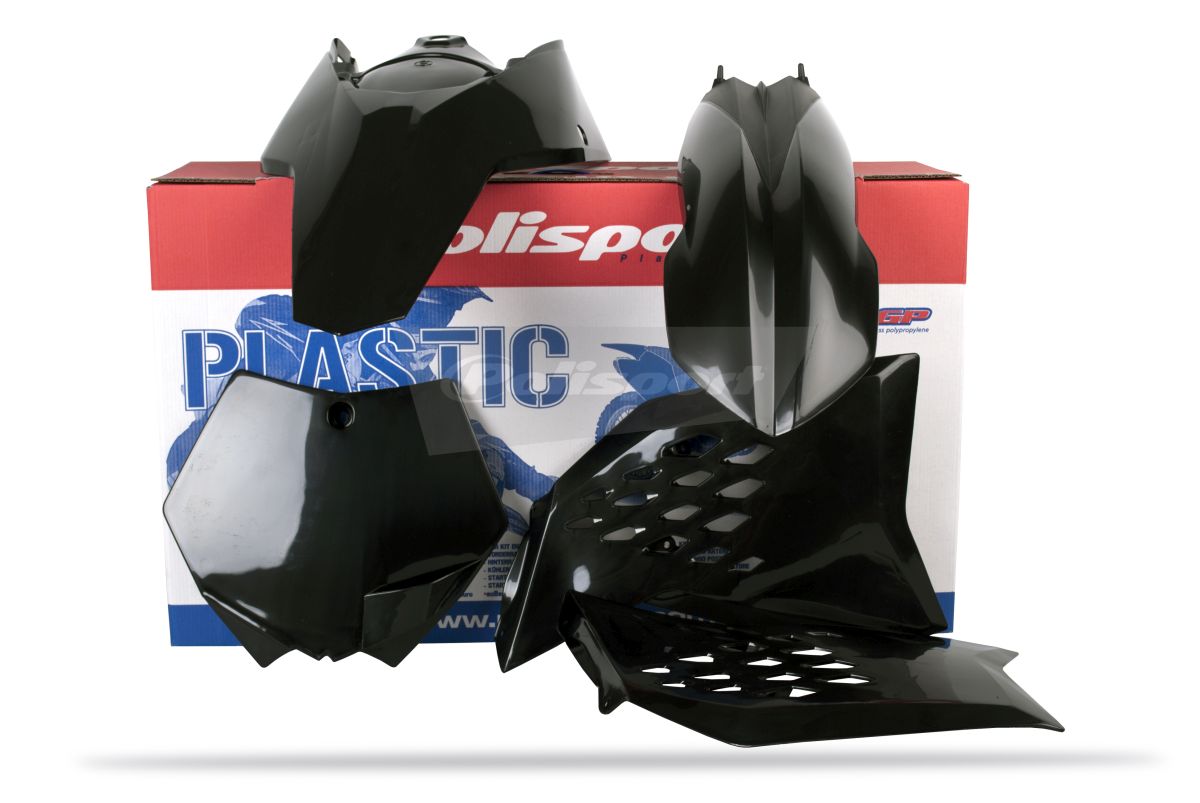 Plastic body kit POLISPORT 90239 Crni