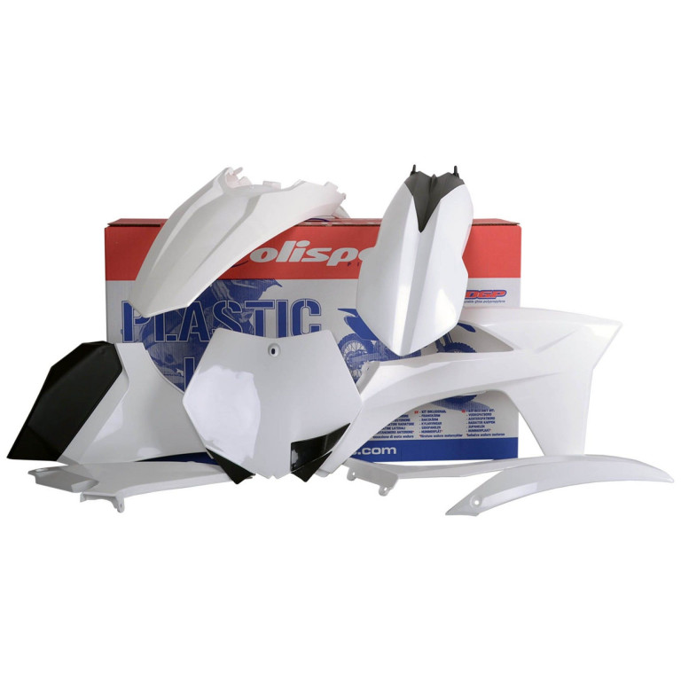 Plastic body kit POLISPORT 90406 White