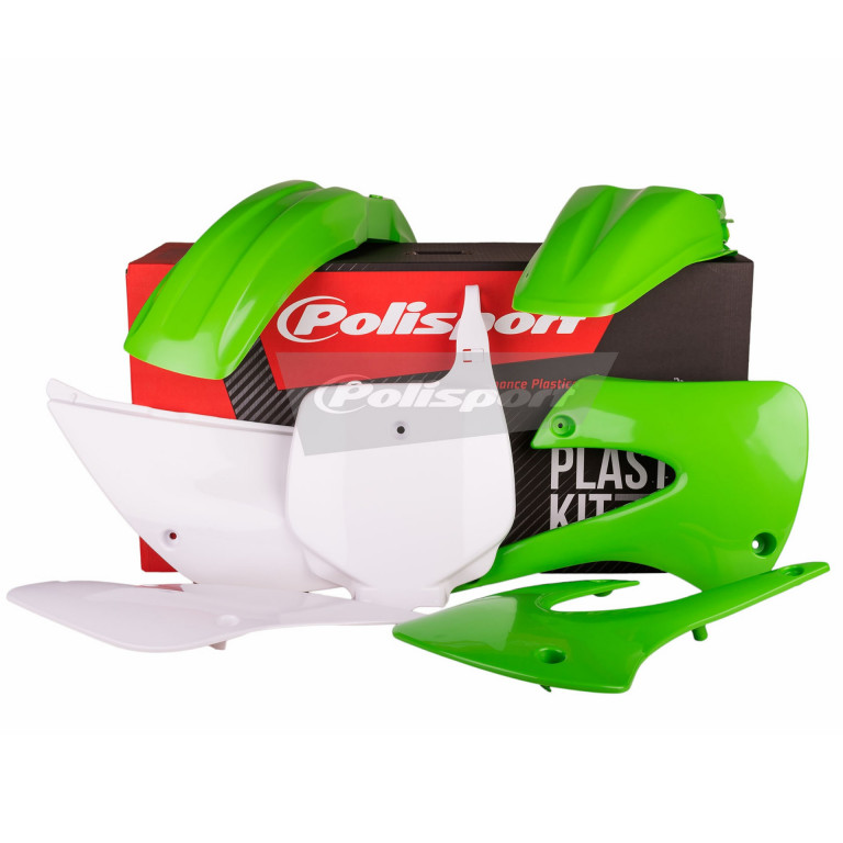 Plastic body kit POLISPORT 90462 OEM Color for KAWASAKI KX 85 2001-2013