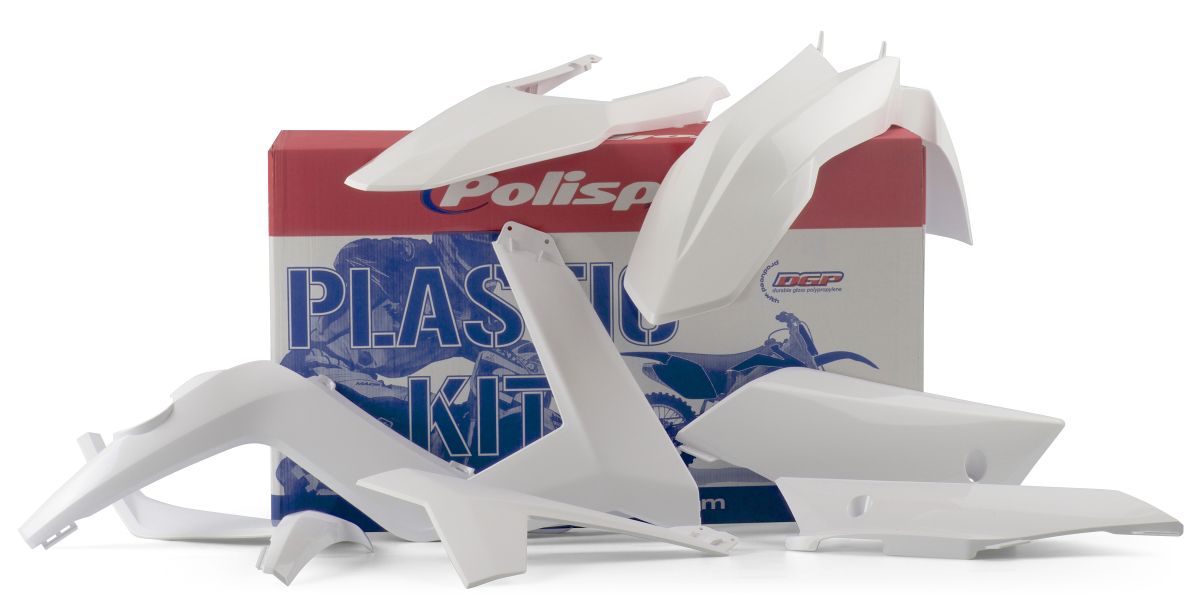 Plastic body kit POLISPORT 90490 white
