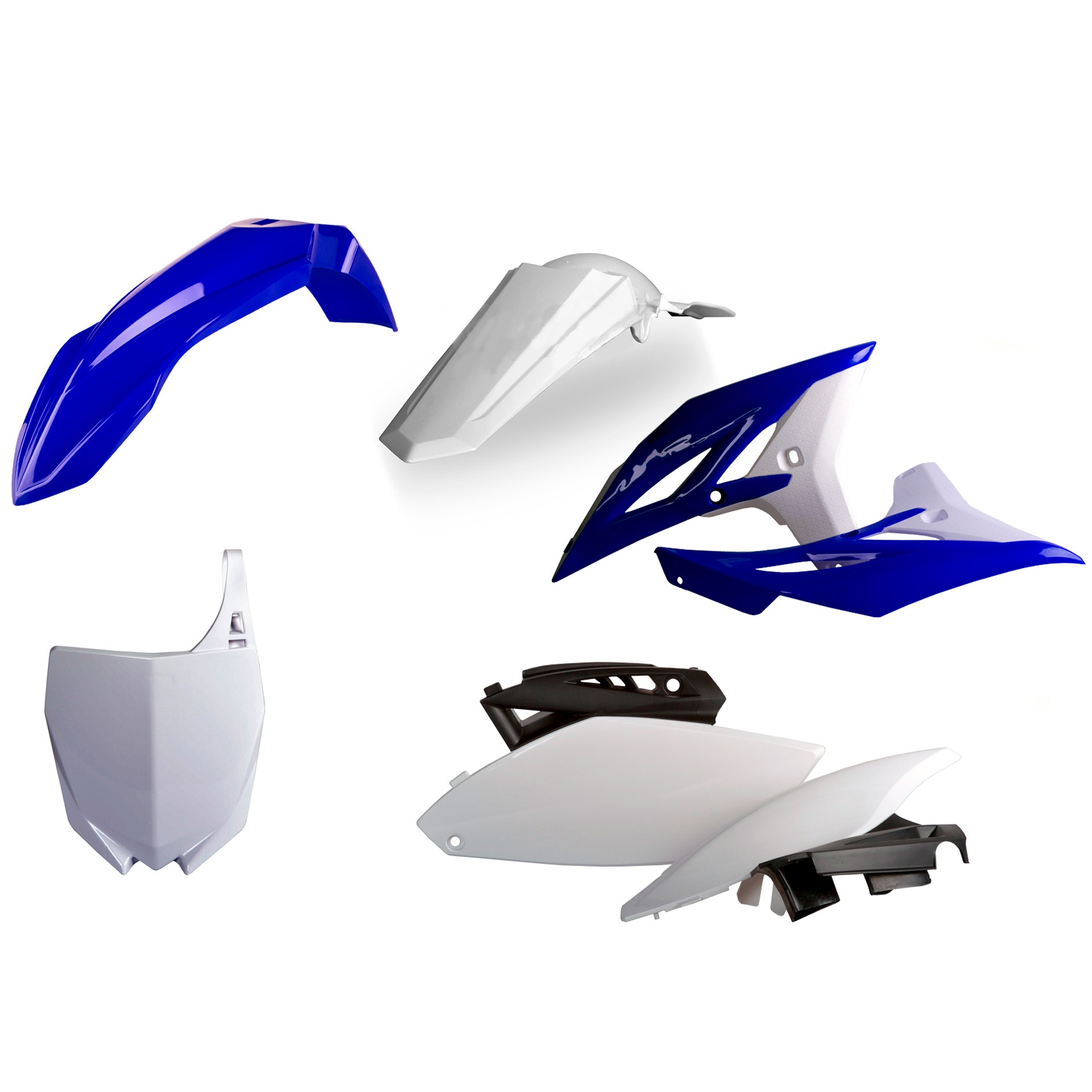 Plastic body kit POLISPORT 90529 OEM Color for YAMAHA YZ 250 F 2010-2013