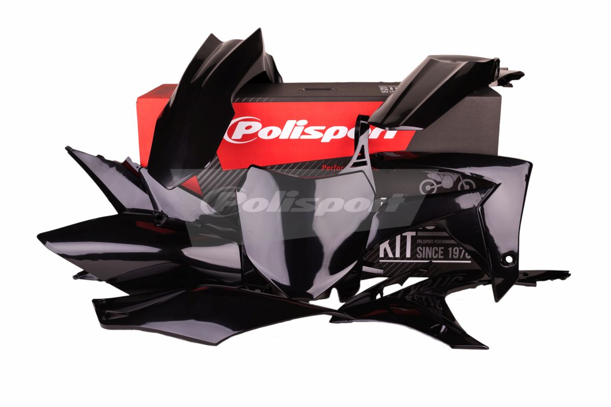 Plastic body kit POLISPORT 90562 Crni