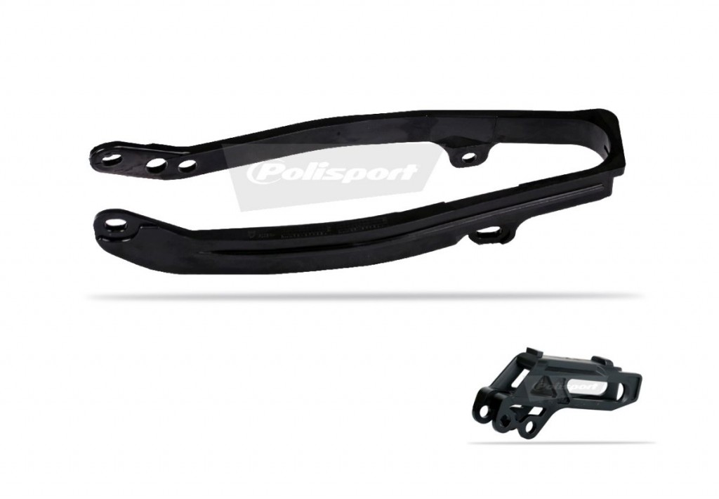 Chain guide / slider kit POLISPORT 90585 Crni