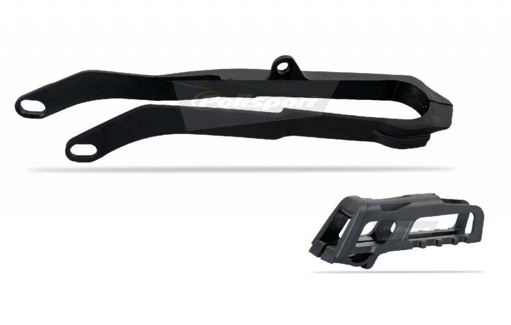 Chain guide / slider kit POLISPORT 90593 Crni