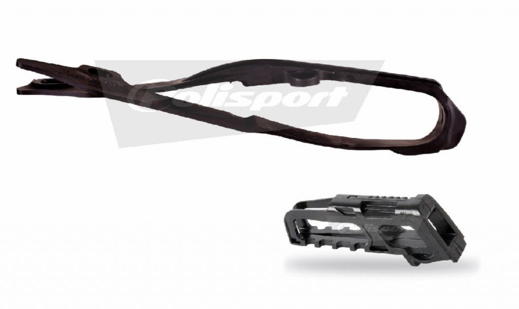 Chain guide / slider kit POLISPORT 90595 Crni