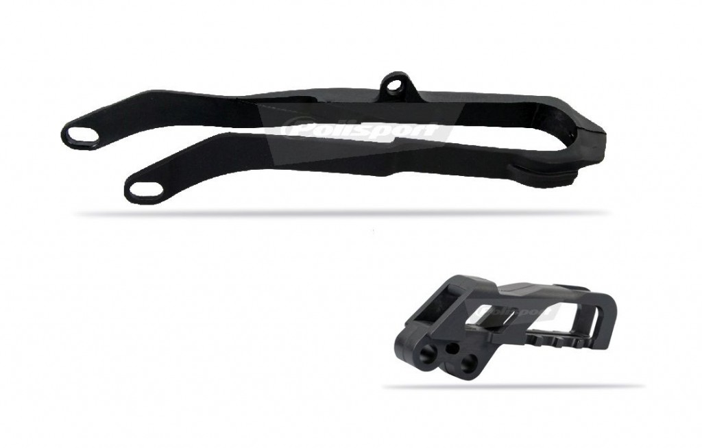 Chain guide / slider kit POLISPORT 90596 Crni
