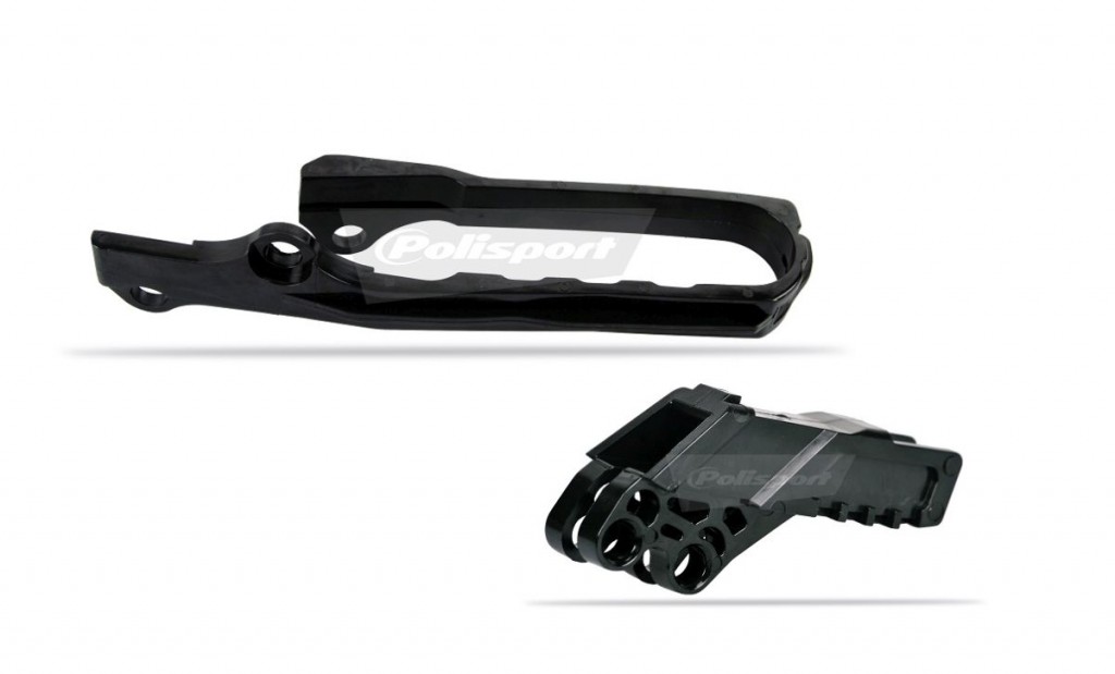 Chain guide / slider kit POLISPORT 90598 Crni