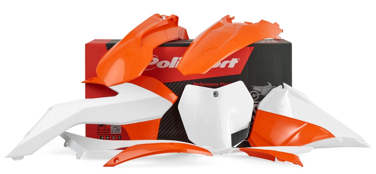 Plastic body kit POLISPORT 90638 OEM Color