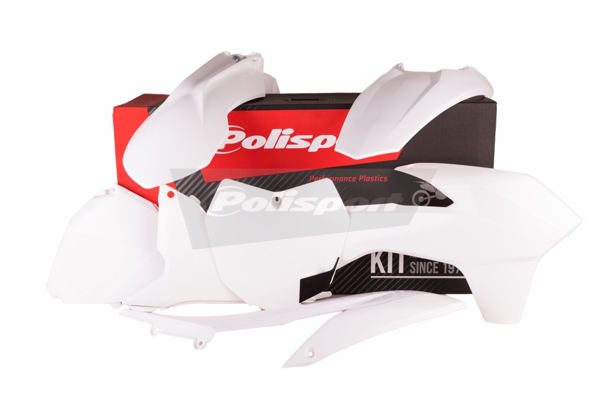 Plastic body kit POLISPORT 90639 white