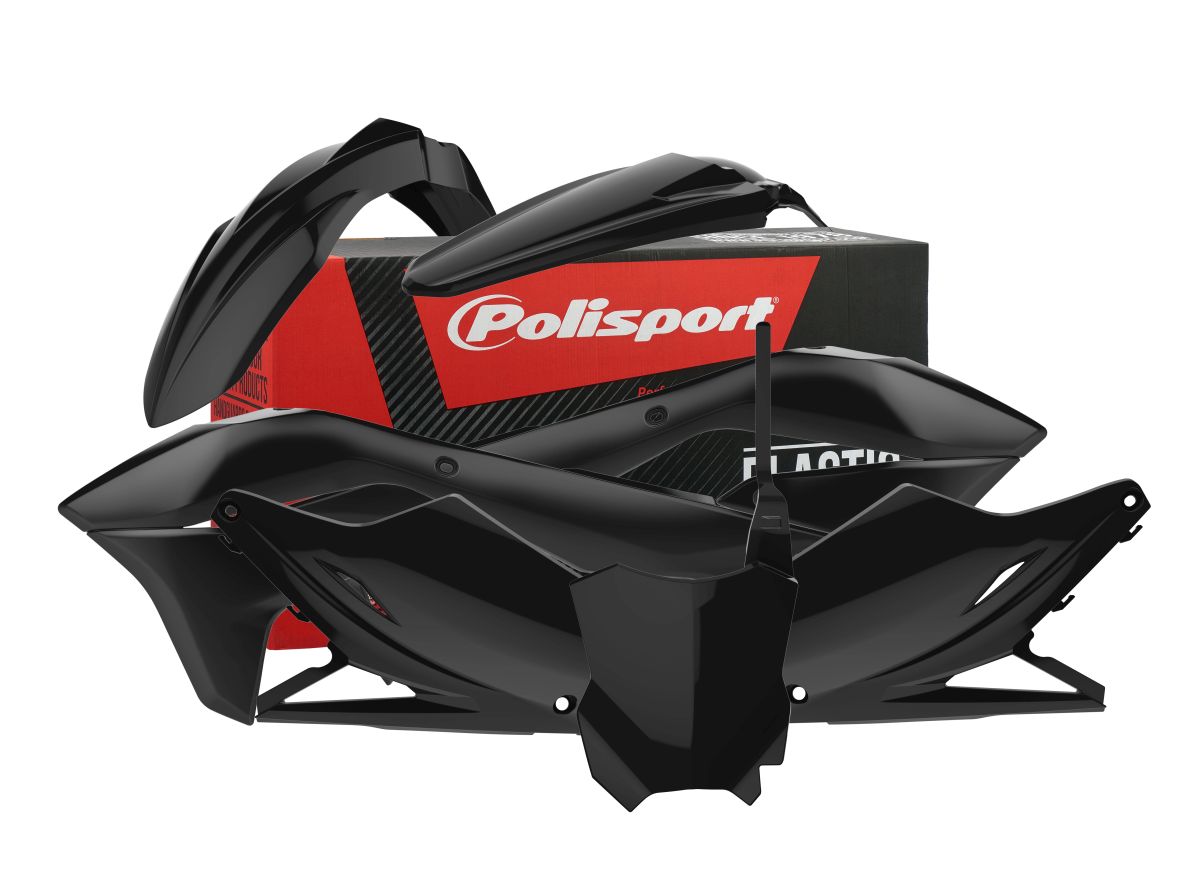 Plastic body kit POLISPORT 90691 Crni