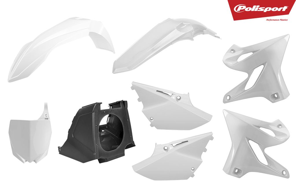 Plastic body kit POLISPORT 90717 restyling white
