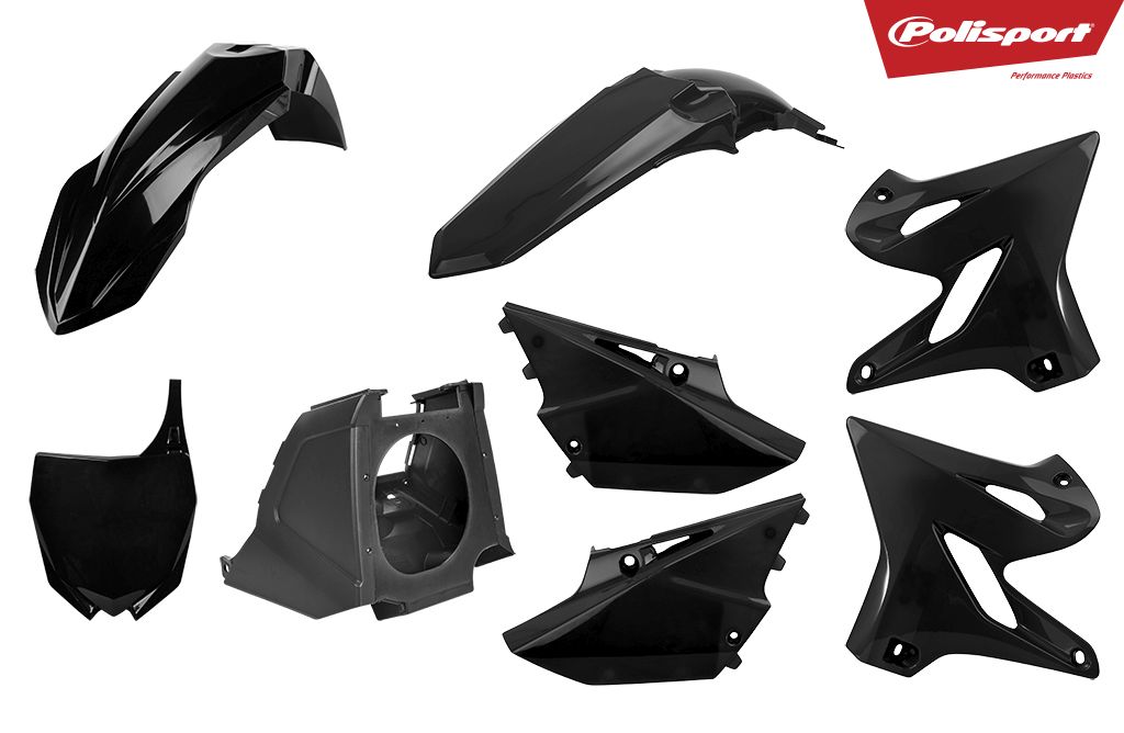 Plastic body kit POLISPORT 90718 restyling Crni