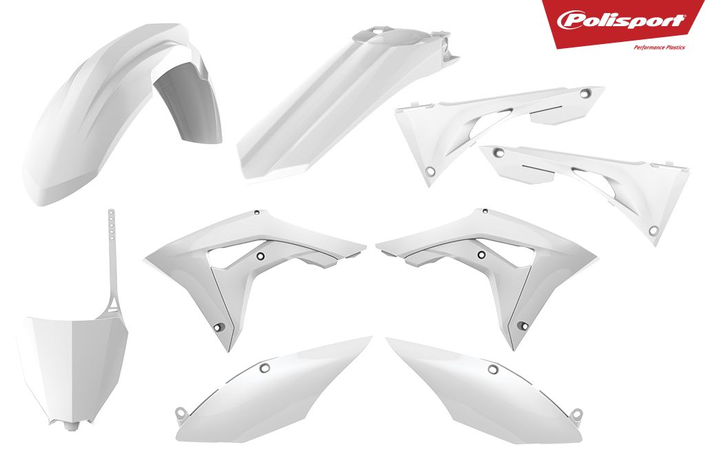 Plastic body kit POLISPORT 90720 white
