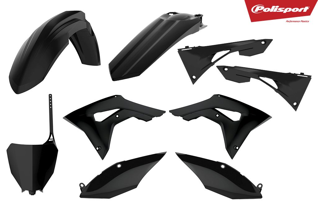Plastic body kit POLISPORT 90721 Crni
