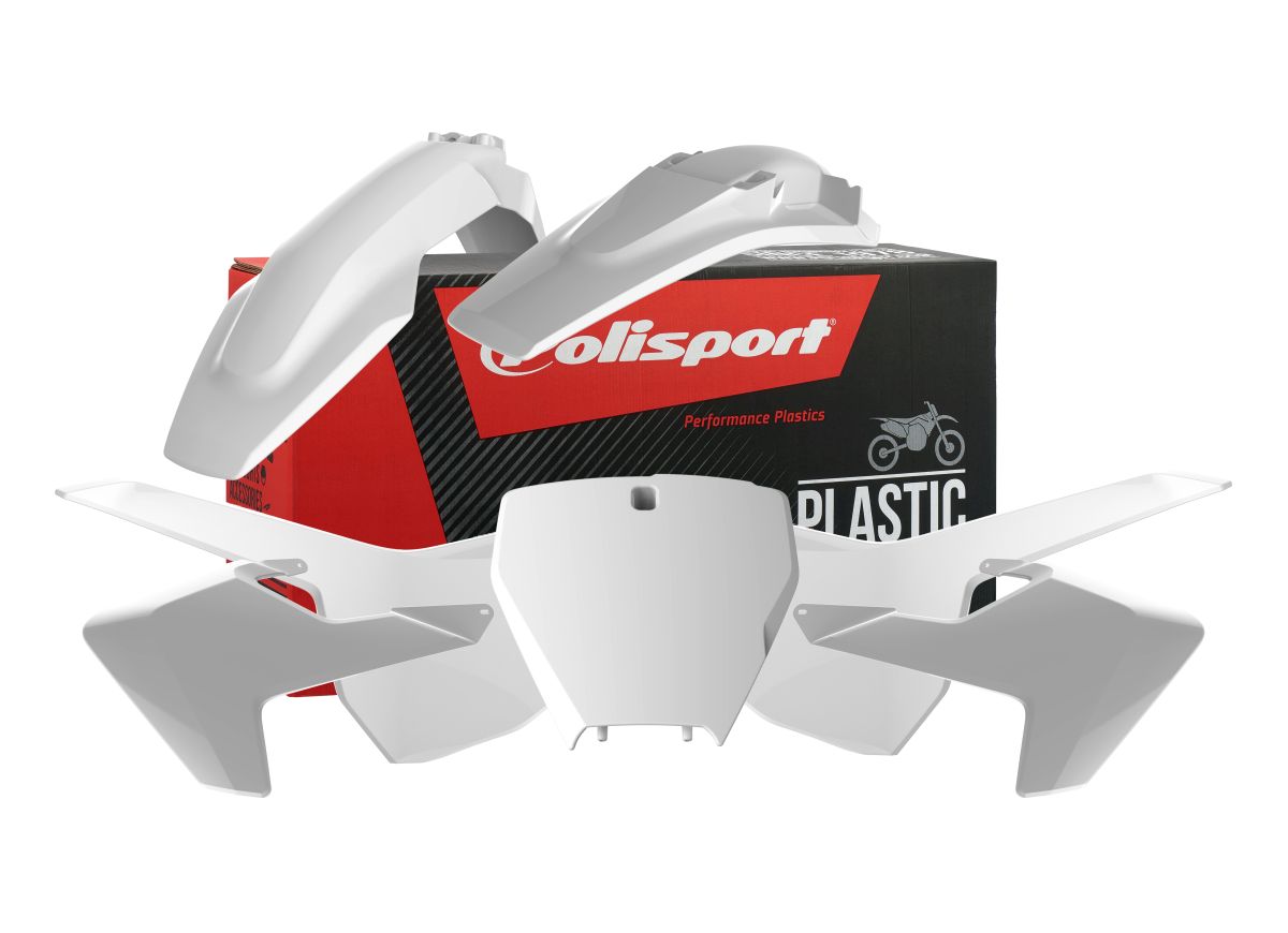 Plastic body kit POLISPORT 90724 white