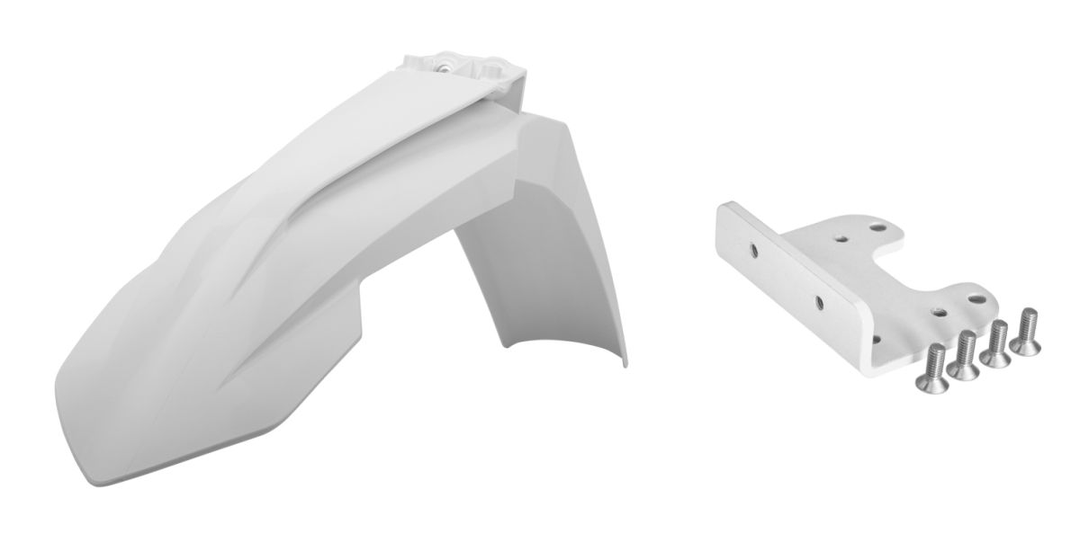 Prednji blatobran POLISPORT 90735 with adaptor white