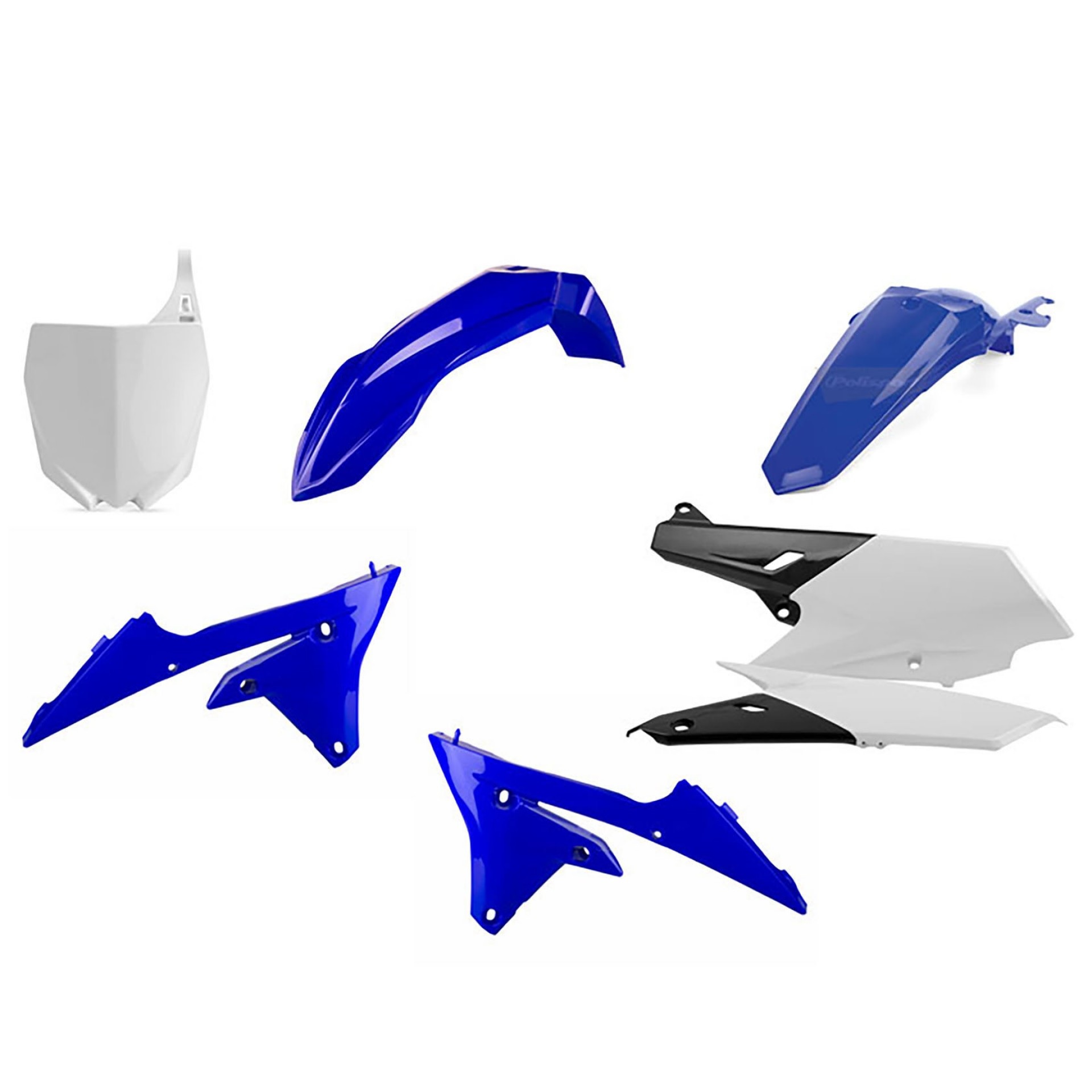 Plastic body kit POLISPORT 90769 OEM Color for YAMAHA YZ 250 F 2014-2018