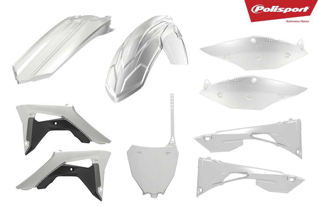 Plastic body kit POLISPORT 90771 clear 99