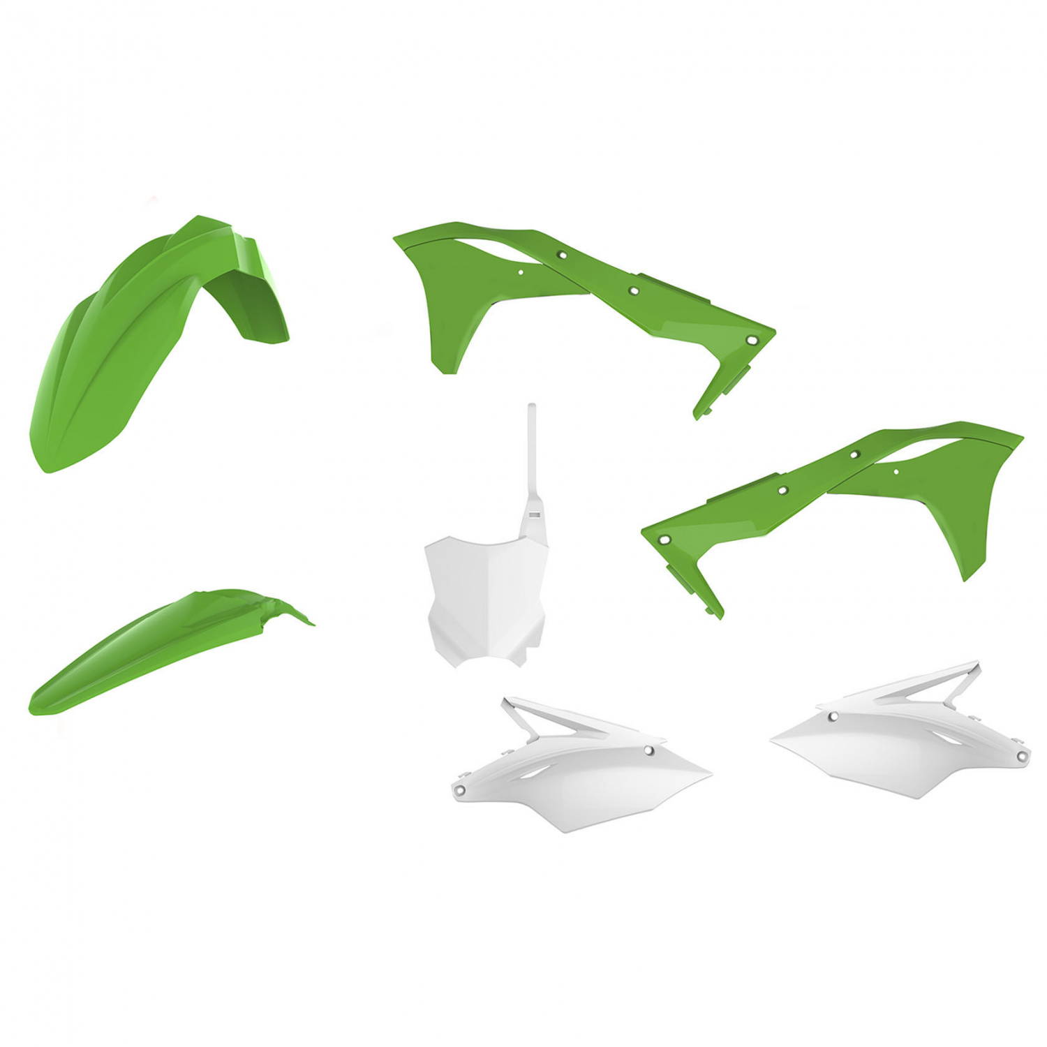 Plastic body kit POLISPORT 90807 OEM Color