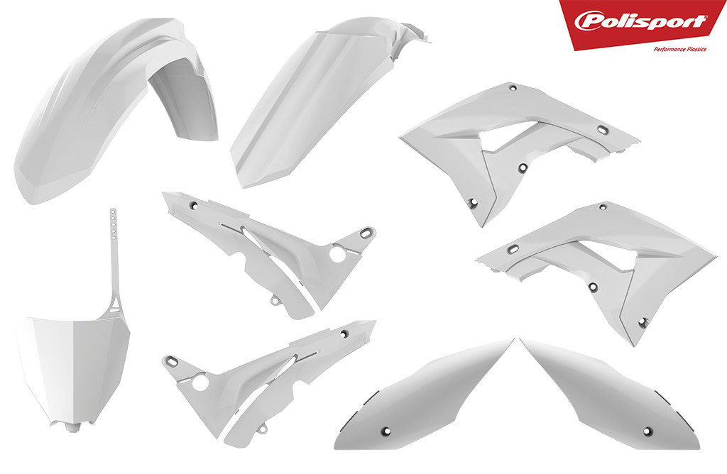 Plastic body kit POLISPORT restyling white