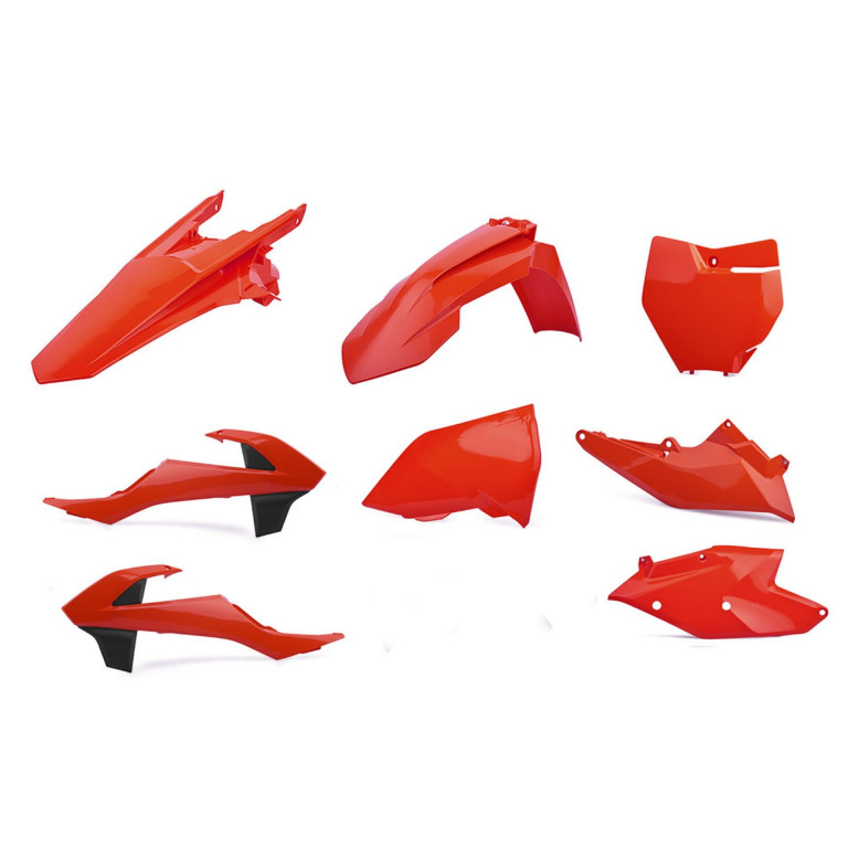 Plastic body kit POLISPORT Flo Orange