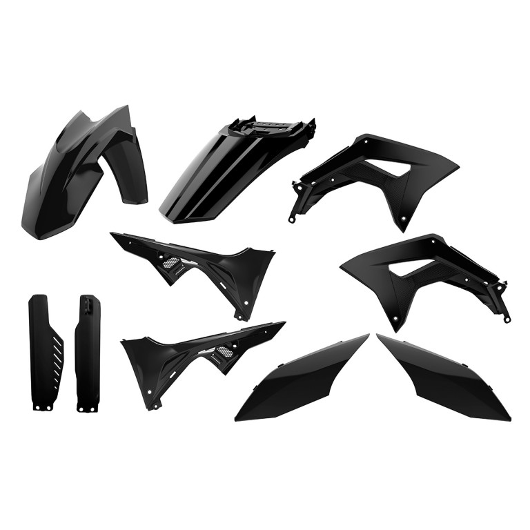 Plastic body kit POLISPORT 90847 Crni