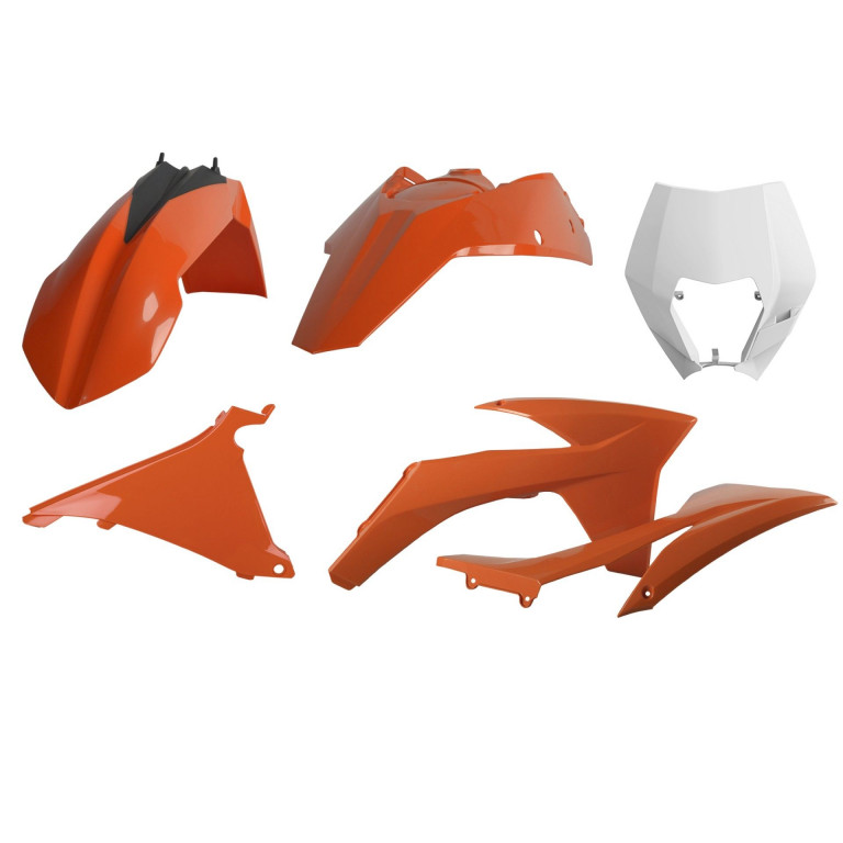 Plastic body kit POLISPORT 90855 OEM Color