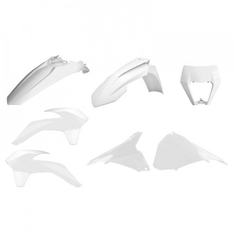 Plastic body kit POLISPORT 90879 restyling white