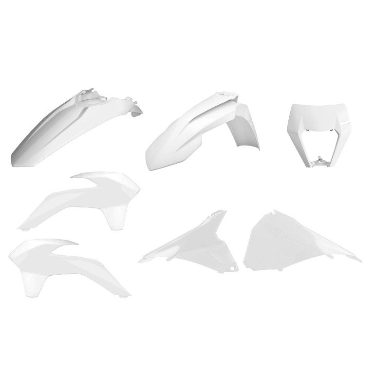 Plastic body kit POLISPORT 90879 restyling white